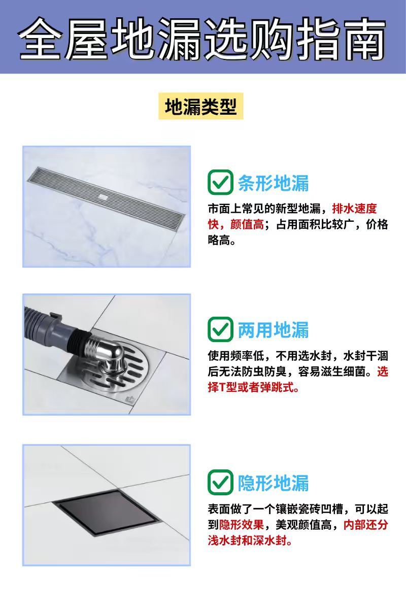 贝多尼条形地漏 大流量淋浴排水